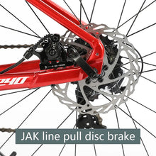 Load image into Gallery viewer, F, YUZE G240 7Speed Aluminum Disc Brake Bike Boy Girl Student Children Bicycle Teen Road bicicleta велосипед Handlebar 380mm
