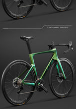 Load image into Gallery viewer, 2025 New Ultra-Light Carbon Fiber Road Bike Fast Racing Bicycle with Hydraulic Disc Brakes 16/24-Speed Gear Shift Drop Handlebar
