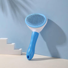 Load image into Gallery viewer, Pet Hair Remover Dog Brush Cat Comb Grooming Tools Dogs Accessories Cat Supplies Stainless Steel Beauty Massage Comb  Dog Cat Brush Pet Brush for Long and Short Hair with Self-Cleaning Brush
