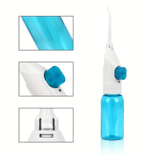 Load image into Gallery viewer, Household High Pressure Oral Irrigator Portable Teeth Clean Water Dental Floss Manual High Pressure Water Toothpick
