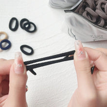 Load image into Gallery viewer, 20/50pcs Kids Elastic Hair Bands Girls Sweets Scrunchie Rubber Band for Children Hair Ties Clips Headband Baby Hair Accessories
