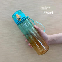 Load image into Gallery viewer, Casino Frosted Sports Water Cup Plastic Handy Cup Men and Women Creativity Portable Student Kettle with Lid Sports Bottle
