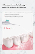 Load image into Gallery viewer, Household High Pressure Oral Irrigator Portable Teeth Clean Water Dental Floss Manual High Pressure Water Toothpick
