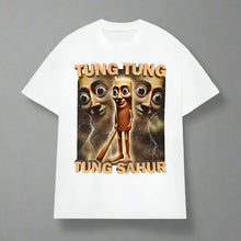 Load image into Gallery viewer, Tung Tung Tung Sahur Meme T-Shirt
