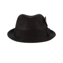 Load image into Gallery viewer, Stacy Adams Belmont - Straw Fedora Hat (Closeout)
