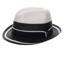 Load image into Gallery viewer, Stacy Adams Rodano - Straw Fedora Hat
