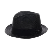 Load image into Gallery viewer, Stacy Adams Spire - Straw Fedora Hat
