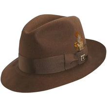 Load image into Gallery viewer, Stacy Adams Greenwich - Wool Fedora Hat
