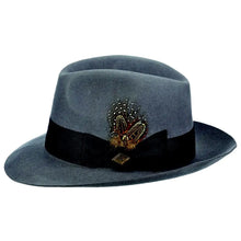 Load image into Gallery viewer, Stacy Adams Greenwich - Wool Fedora Hat
