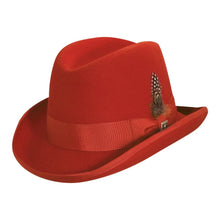 Load image into Gallery viewer, Stacy Adams Catalina Classic - Wool Fedora Hat
