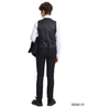 Load image into Gallery viewer, Stacy Adams Boys Suits 5 PC Solid Black | SB282-01
