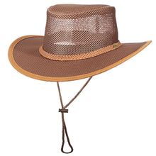 Load image into Gallery viewer, Scala Grand Canyon - Mesh Covered Nylon Australian Outback Hat
