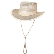 Load image into Gallery viewer, Scala Grand Canyon - Mesh Covered Nylon Australian Outback Hat
