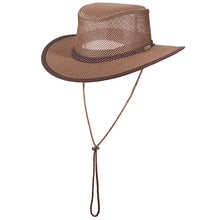 Load image into Gallery viewer, Scala Grand Canyon - Mesh Covered Nylon Australian Outback Hat
