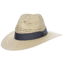 Load image into Gallery viewer, Scala Waylen - Handwoven Toyo Safari Hat
