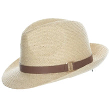 Load image into Gallery viewer, Scala Lena - Women's Raffia Straw Fedora Hat
