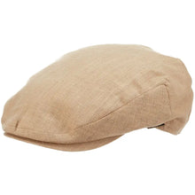 Load image into Gallery viewer, Scala Norwich - Linen Flat Cap
