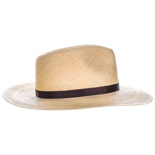Load image into Gallery viewer, Scala Belloso - Panama Straw Fedora Hat
