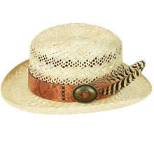 Load image into Gallery viewer, Bailey Shade -  Renegade Straw Fedora
