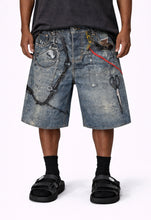 Load image into Gallery viewer, HARDWARE DENIM SHORTS
