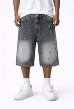 Load image into Gallery viewer, CHARCOAL GEMSTONE SHORTS

