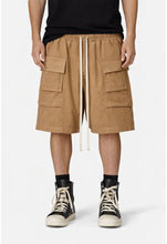 Load image into Gallery viewer, DESERT DROP-CROTCH CARGO SHORTS
