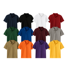 Load image into Gallery viewer, Mens Polo Shirts 5 Pack Assorted Colors M-2XL
