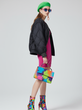 Load image into Gallery viewer, SOHO Hybrid Bomber-Tweed Jacket BYMANYC ® New York
