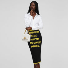 Load image into Gallery viewer, SOHO Pencil Skirt BYMANYC® New York
