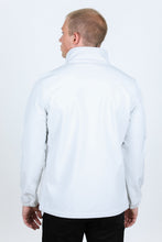 Load image into Gallery viewer, Mens Aztec Softshell Water-Resistant Jacket - White
