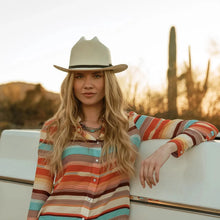 Load image into Gallery viewer, Stetson Open Road - (6X) Straw Cowboy Hat
