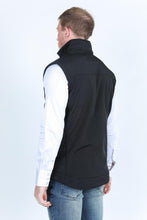 Load image into Gallery viewer, Mens SoftShell Concealed Carry Water-Resistant Vest - Black
