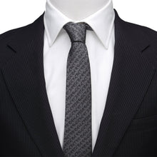 Load image into Gallery viewer, Star Trek Klingon Gray Men's Tie

