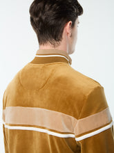 Load image into Gallery viewer, Damarindo Velour Track Jacket- Bronze Brown
