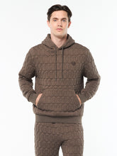 Load image into Gallery viewer, Aversa Quilted Hoodie- Morel
