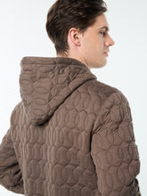 Load image into Gallery viewer, Aversa Quilted Hoodie- Morel
