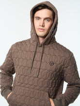 Load image into Gallery viewer, Aversa Quilted Hoodie- Morel
