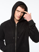 Load image into Gallery viewer, Camoscio Hoodie- Black Beauty
