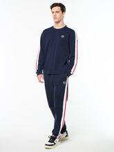 Load image into Gallery viewer, Macchina Long Sleeve T-Shirt- Maritime Blue
