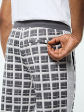 Load image into Gallery viewer, Damarindo Check Track Pant- Quiet Grey
