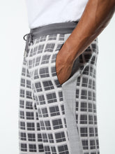 Load image into Gallery viewer, Damarindo Check Track Pant- Quiet Grey
