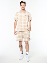 Load image into Gallery viewer, Damarindo Check Polo- Humus
