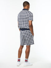 Load image into Gallery viewer, Damarindo Check Short- Maritime Blue
