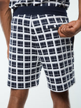 Load image into Gallery viewer, Damarindo Check Short- Maritime Blue

