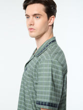 Load image into Gallery viewer, Quadretto Cabana Shirt- Duck Green
