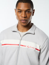 Load image into Gallery viewer, Cursivo Track Jacket- Quiet Grey
