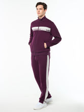 Load image into Gallery viewer, Cursivo Track Jacket- Potent Purple
