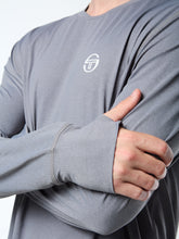 Load image into Gallery viewer, Attivo Damarindo Long Sleeve Tee- Quiet Gray
