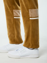 Load image into Gallery viewer, Damarindo Velour Track Pant- Bronze Brown

