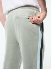 Load image into Gallery viewer, Banda Velour Track Pant- Slate Gray
